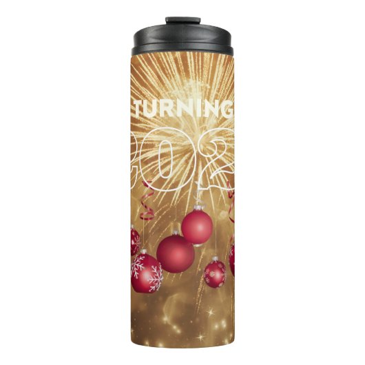 Bouteilles Isothermes Bonne année (Devant)