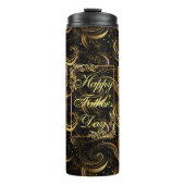 Bouteilles Isothermes Bonne Fête des pères Moderne Calligraphie Fils Feu (Devant)