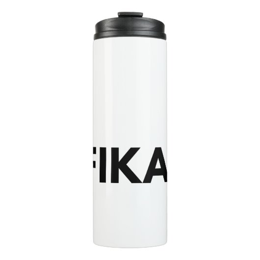 Bouteilles Isothermes Bonnet thermique FIKA Bold (Devant)