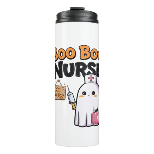 Bouteilles Isothermes Boo Boo Infirmière En Service Classique T-Shirt (Devant)