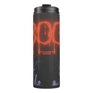Bouteilles Isothermes Boo Halloween Éffrayante nuit Citrouille de cimeti