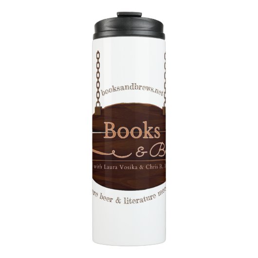 Bouteilles Isothermes Books & Brews Thermal Tumbler (Devant)