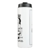 Bouteilles Isothermes Bookshop Customer demande au commerçant une questi (Devant)