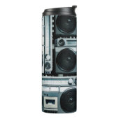 Bouteilles Isothermes Boombox radio vintage (Tourné sur la gauche)