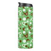 Bouteilles Isothermes Boomerangs rétro (Tourné sur la droite)