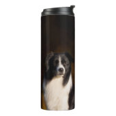Bouteilles Isothermes Border collie (Tourné sur la gauche)
