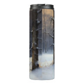 Bouteilles Isothermes Bordure Collie Laisser neiger Noël (Dos)