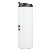 Bouteilles Isothermes "Boston Strong" noir blanc (Tourné sur la droite)