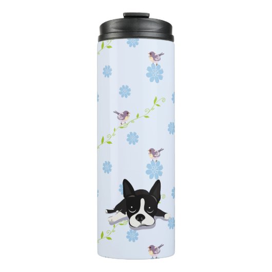 Bouteilles Isothermes Boston Terrier (Devant)