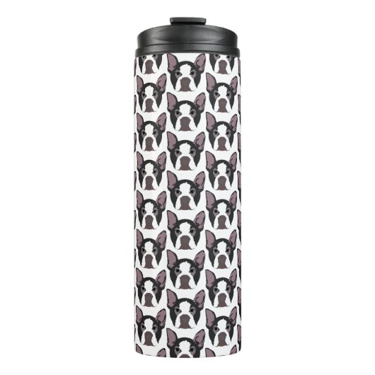 Bouteilles Isothermes Boston Terriers sur Tumbler (Devant)