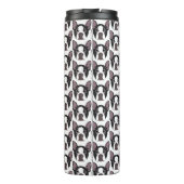 Bouteilles Isothermes Boston Terriers sur Tumbler (Dos)