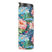 Bouteilles Isothermes Botanical Tropical Summer Flowers Pattern Floral (Tourné sur la droite)