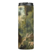 Bouteilles Isothermes Botanique : dromadaires dans la jungle près d'une (Dos)