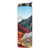 Bouteilles Isothermes Boug de voyage polychrome/Paruline thermique (Tourné sur la gauche)