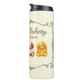 Bouteilles Isothermes Boulangerie Kowalski - Bichons pour bébés (Tourné sur la droite)