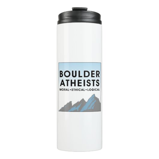 Bouteilles Isothermes Boulder Atheists Logo Thermal Tumbler (Devant)