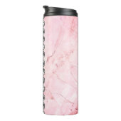 Bouteilles Isothermes Boule Diamond en Marbre Rose Personnalisée (Tourné sur la droite)