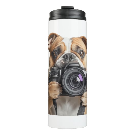 Bouteilles Isothermes Bouledogue (Devant)