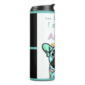 Bouteilles Isothermes Bouledogue français ange French Bulldog (Tourné sur la gauche)