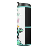 Bouteilles Isothermes Bouledogue français ange French Bulldog (Tourné sur la droite)