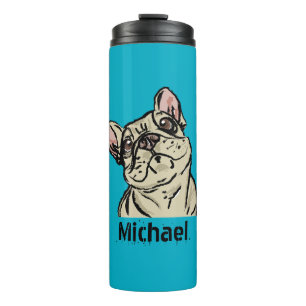 Bouteilles Isothermes Bouledogue français graffiti