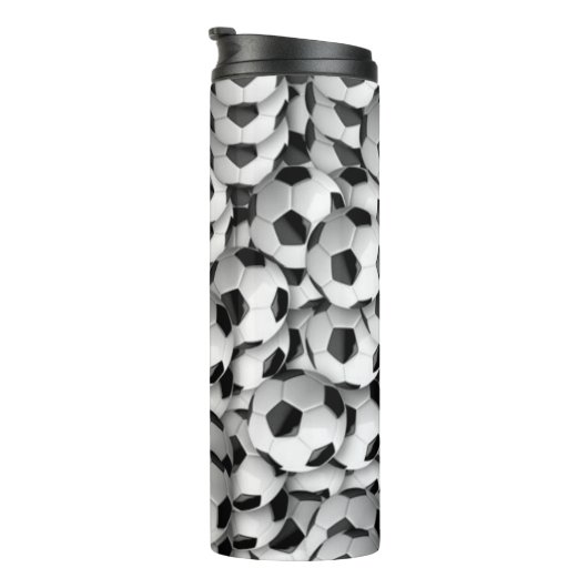 Bouteilles Isothermes Boules de soccer Thermal Tumbler (Tourné sur la droite)