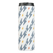 Bouteilles Isothermes Boulons de foudre Doodle Flash transparent (Dos)