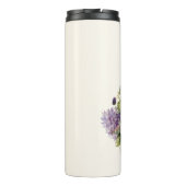 Bouteilles Isothermes Bouquet-Bride-Aquarelle violette (Dos)