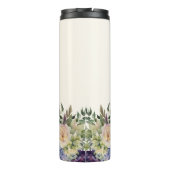 Bouteilles Isothermes Bouquet-Bride-Aquarelle violette (Dos)