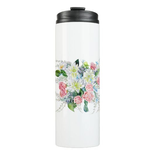 Bouteilles Isothermes Bouquet floral (Devant)