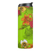 Bouteilles Isothermes Bouquet tropical (Tourné sur la gauche)