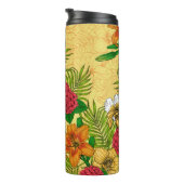 Bouteilles Isothermes Bouquet tropical (Tourné sur la droite)