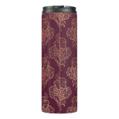 Bouteilles Isothermes Bourgogne et or Paris Gemstone Monogram (Dos)