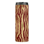 Bouteilles Isothermes Bourgogne et Poster de animal sauvage d'or (Dos)