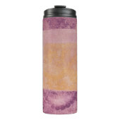 Bouteilles Isothermes Boussole thermique Carré violet et or (Devant)