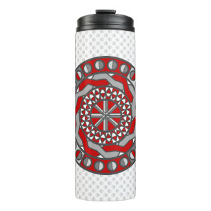 Bouteilles Isothermes Boussole thermique de la machine rouge