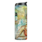 Bouteilles Isothermes Boussole thermique "Namaste" (Tourné sur la gauche)