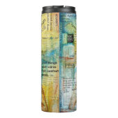 Bouteilles Isothermes Boussole thermique "Namaste" (Dos)