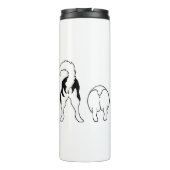 Bouteilles Isothermes Boutons de chien (Dos)