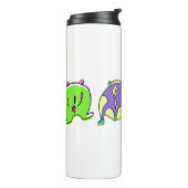 Bouteilles Isothermes Boutons de hamster colorés (Tourné sur la gauche)