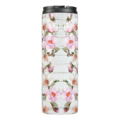 Bouteilles Isothermes Boutons Médicales ornés de fleurs (Dos)