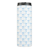 Bouteilles Isothermes Bow bleu coquette customisé (Dos)