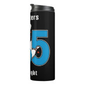 Bouteilles Isothermes Bowling Anniversaire Graphisme (Tourné sur la droite)