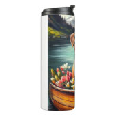 Bouteilles Isothermes Boxe sur une pagaie : une aventure Pittoresque (Tourné sur la gauche)