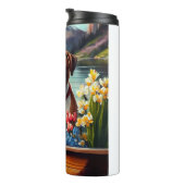 Bouteilles Isothermes Boxe sur une pagaie : une aventure Pittoresque (Tourné sur la droite)