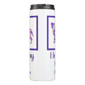 Bouteilles Isothermes Boxer Chien Cute Silhouette PPY&B (Dos)