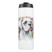 Bouteilles Isothermes 🐾 Boxer Chien Joy 🐾 Boxer Whimsical Spattered À  (Devant)