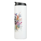 Bouteilles Isothermes 🐾 Boxer Chien Joy 🐾 Boxer Whimsical Spattered À  (Tourné sur la droite)