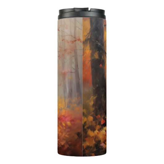 Bouteilles Isothermes Boxer en automne Feuilles automne Inspire (Dos)