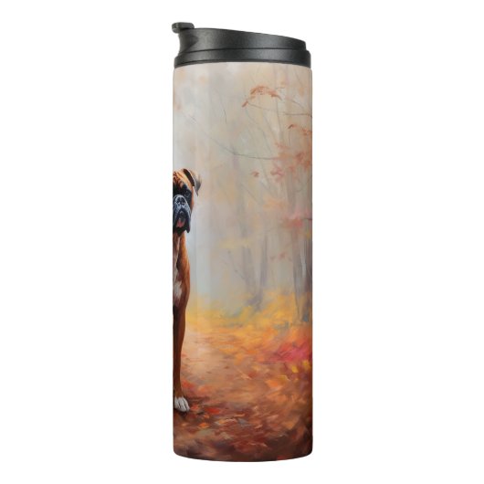 Bouteilles Isothermes Boxer en automne Feuilles automne Inspire (Tourné sur la droite)